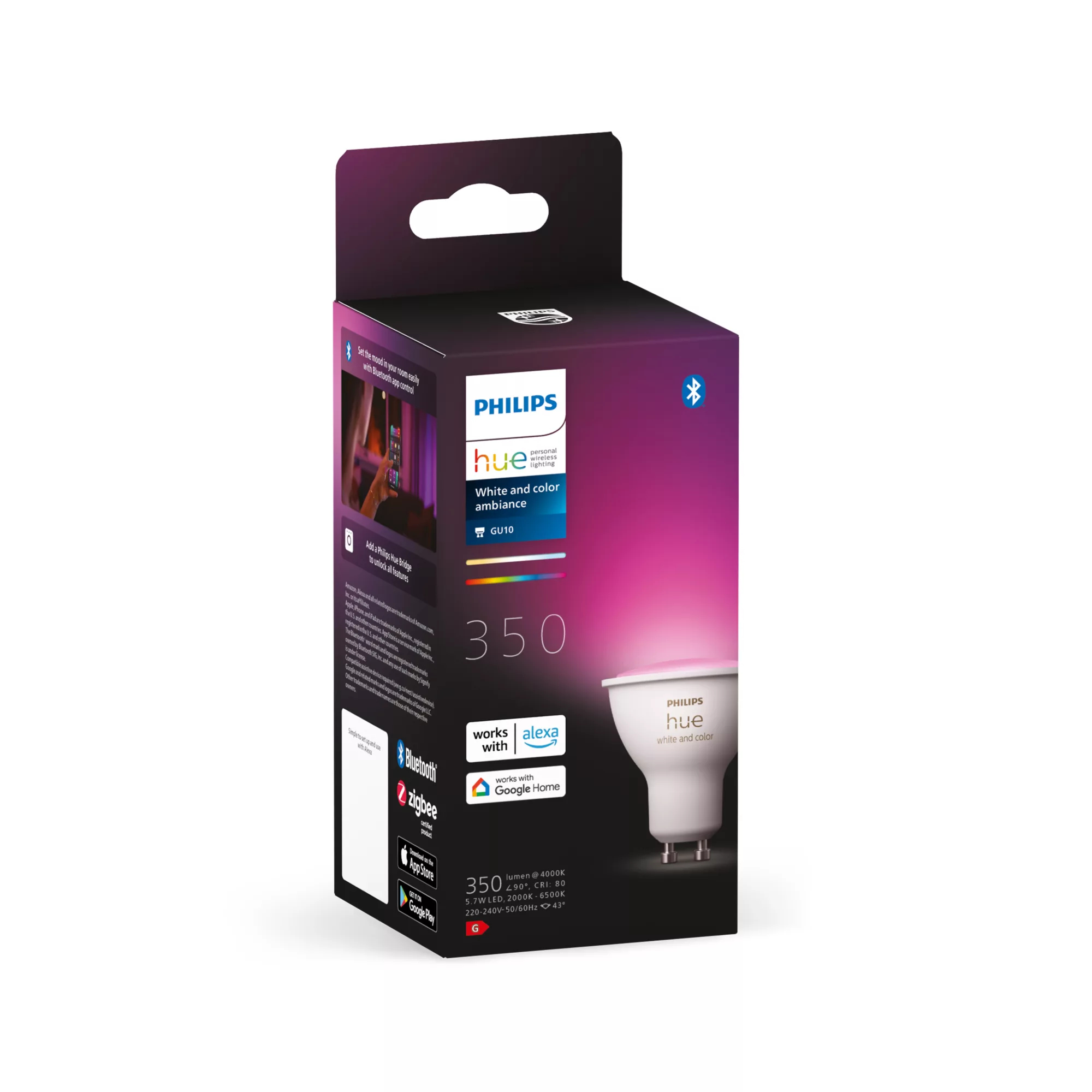 Philips by Signify Philips Hue White and colour ambience GU10 – smart spotlight – image 2