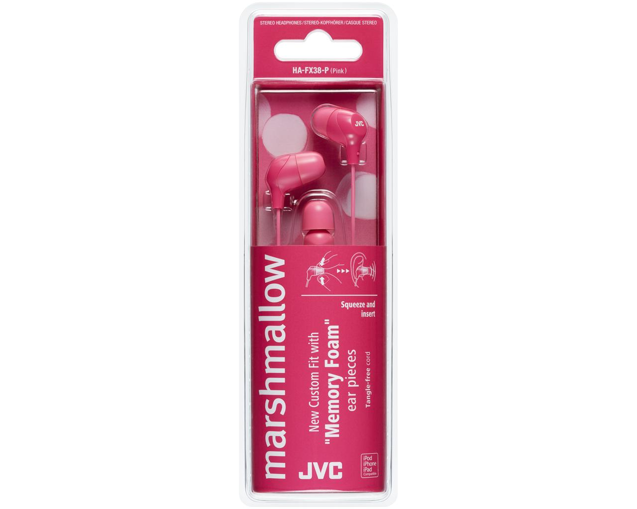 JVC HA-FX38-P-E Inner ear headphones – image 2