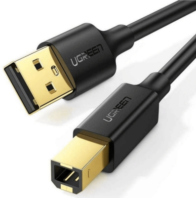 CABLE UGREEN USB 20 AM A BM PARA IMPRESORA 1M 20846 - 20846