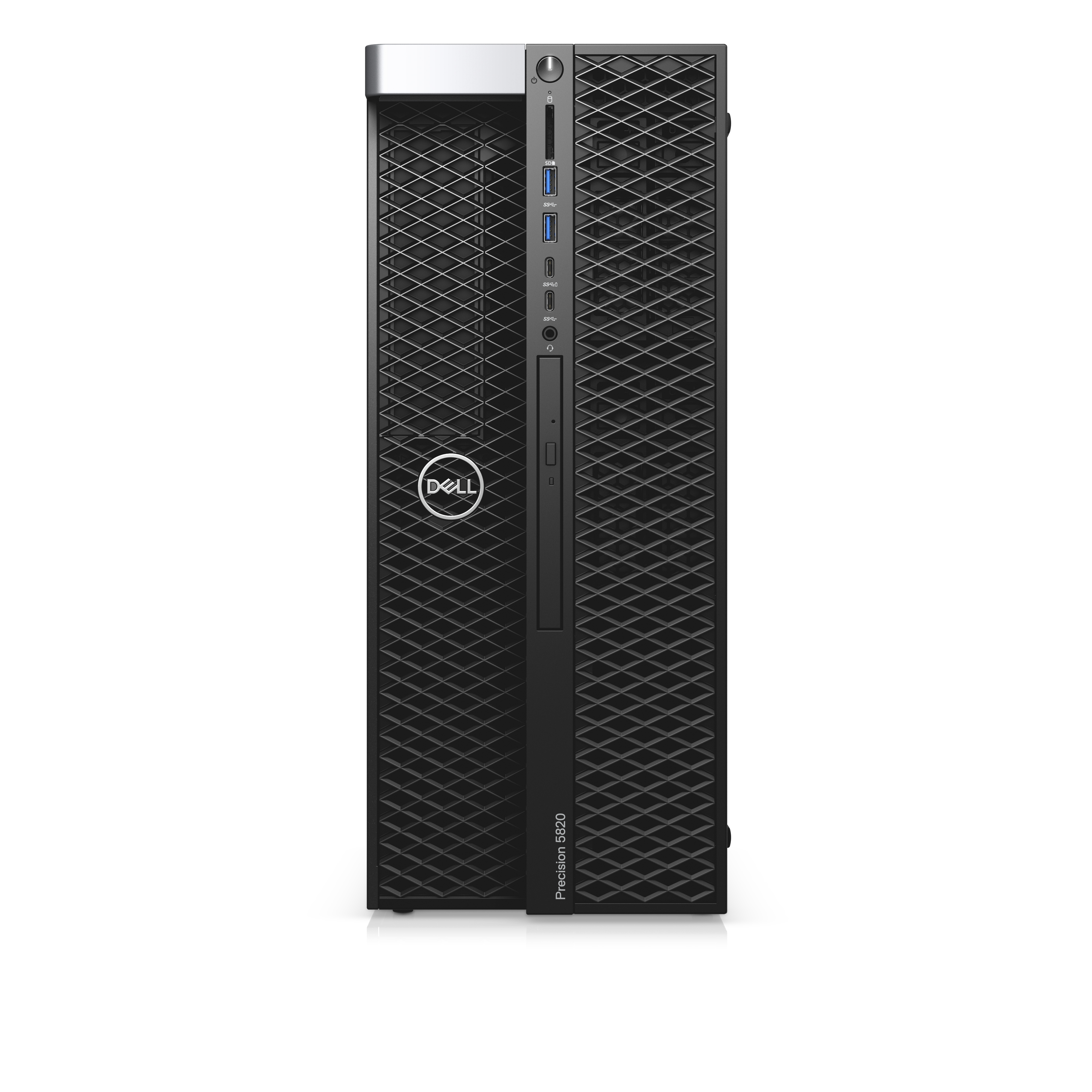 DELL Precision T5820 Tower Intel® Xeon W W-2223 16 GB DDR4-SDRAM 512 GB SSD NVIDIA Quadro T1000 Windows 10 Pro Arbetsstation Svart