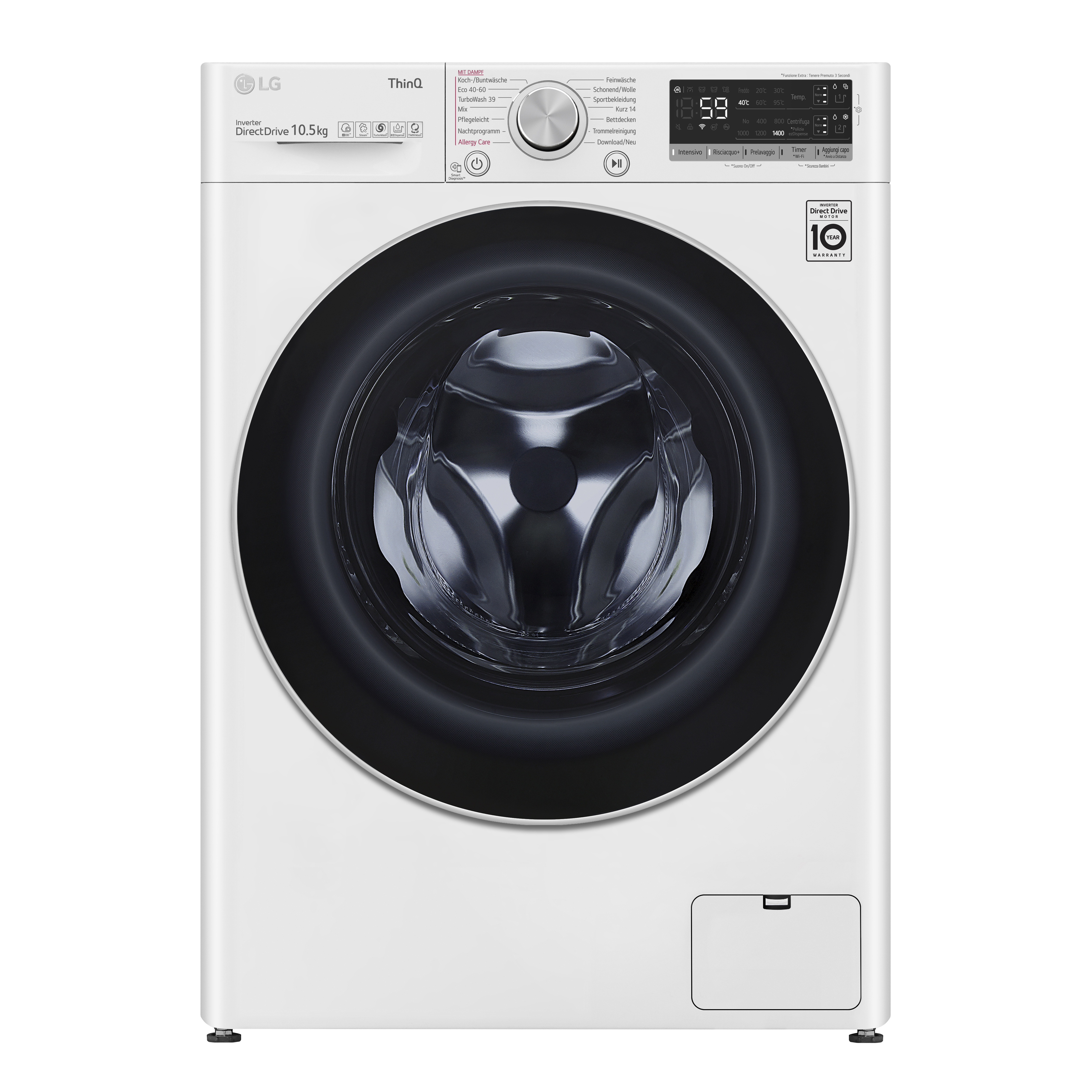 LG F4WV510S1EA.ABWQP — vue 1 sur 8