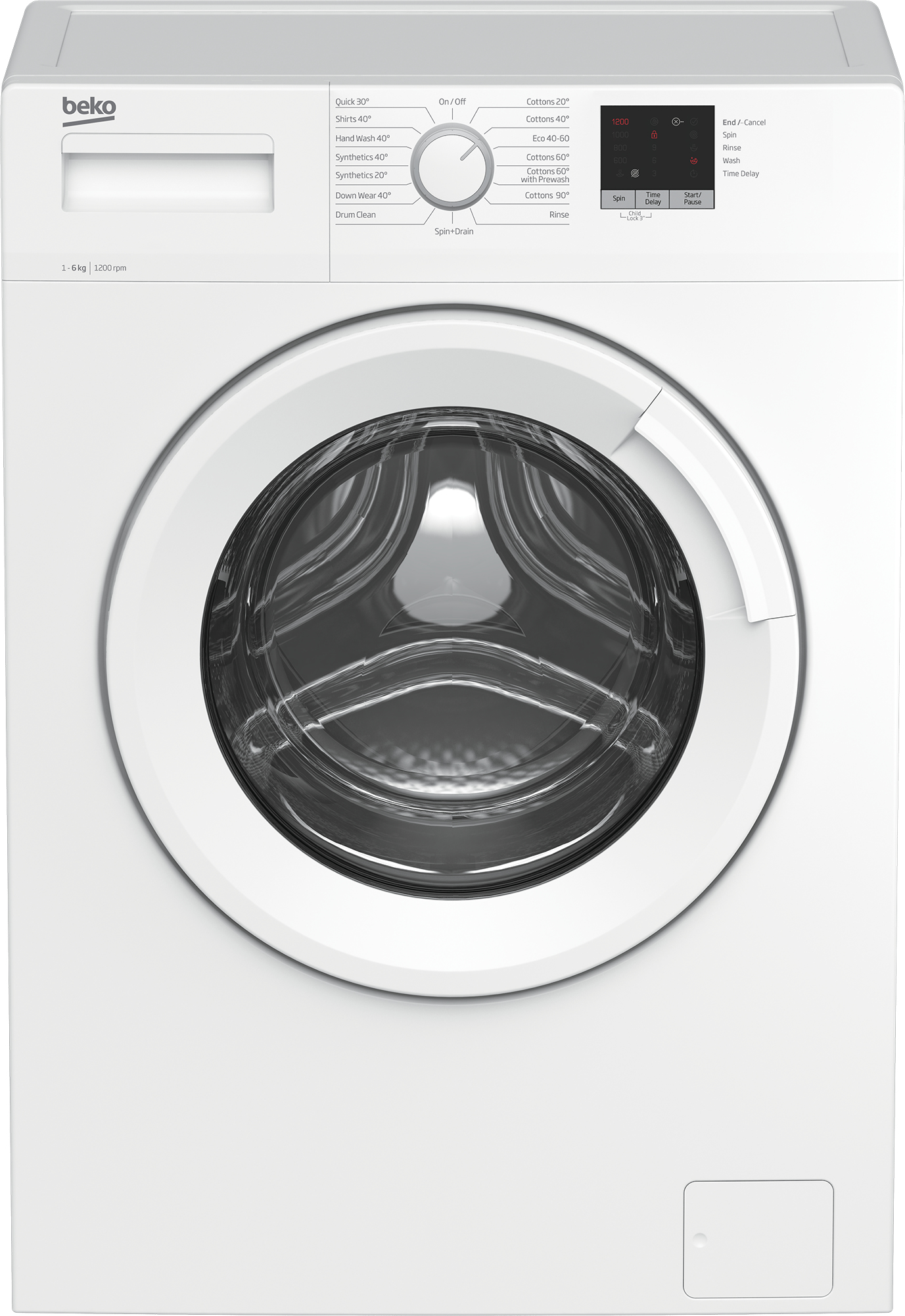 Beko WTK62053W — vue 1 sur 6