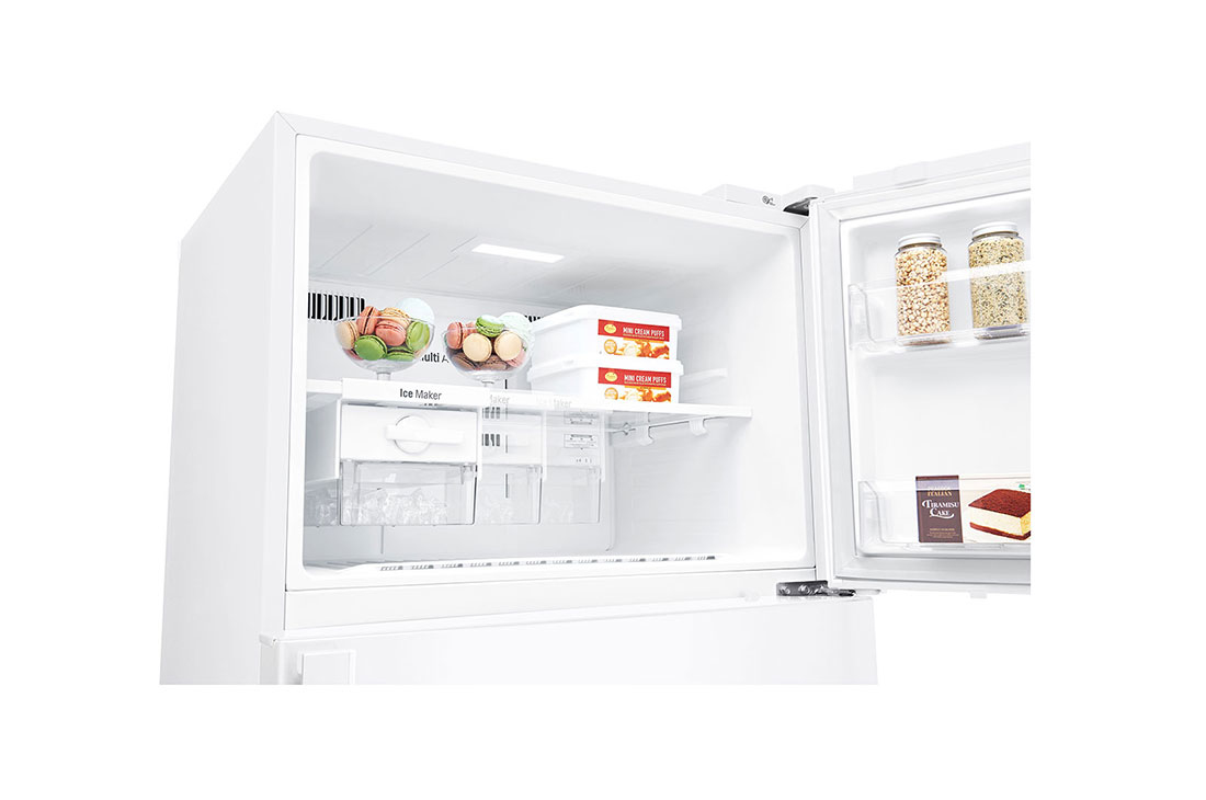 LG GN-C702HQCU fridge-freezer Freestanding White – image 4