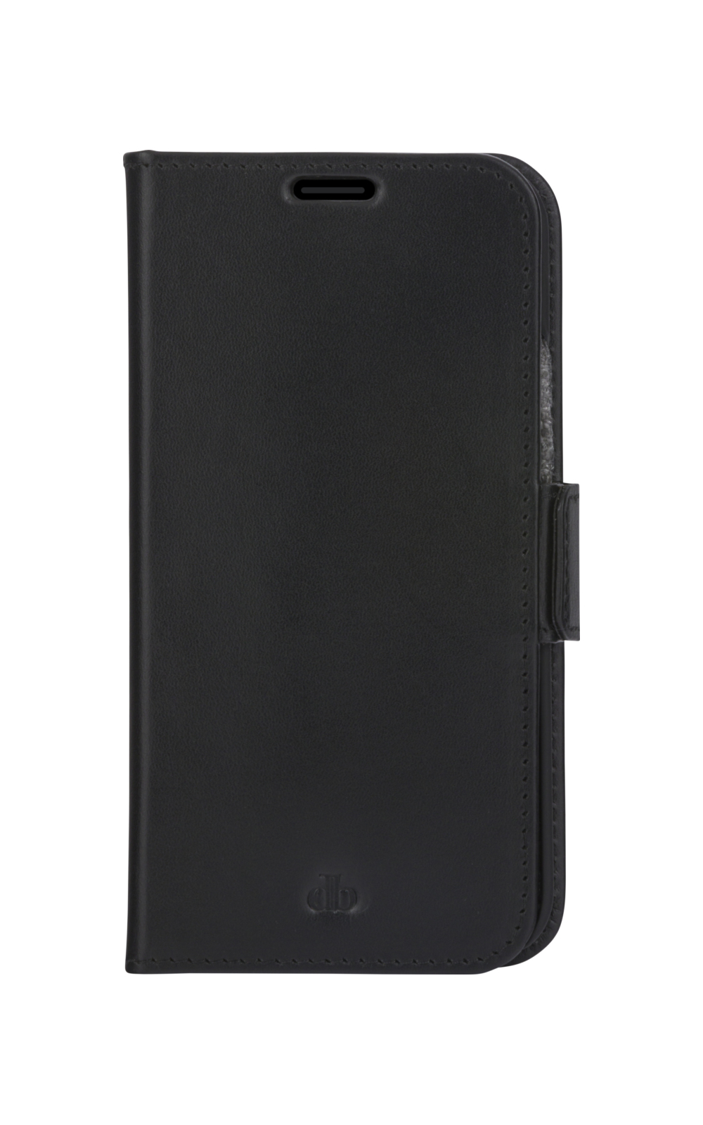 dbramante1928 Copenhagen Slim - Flip cover for mobile phone - full-grain leather - black - for Apple iPhone 13