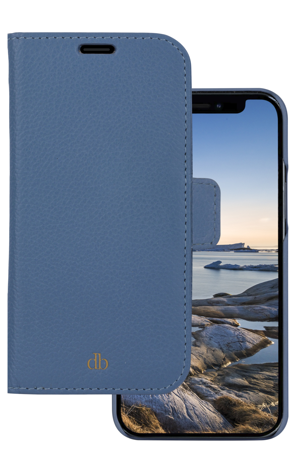 dbramante1928 New York - Flip cover for mobile phone - blue - for Apple iPhone 13 Pro