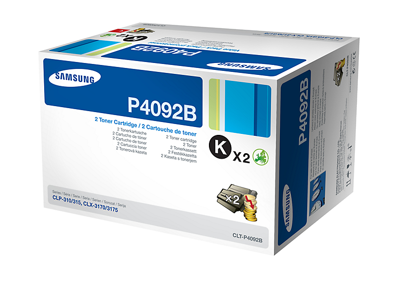 Samsung CLT-P4092B toner cartridge 2 pc(s) Original Black – image 4