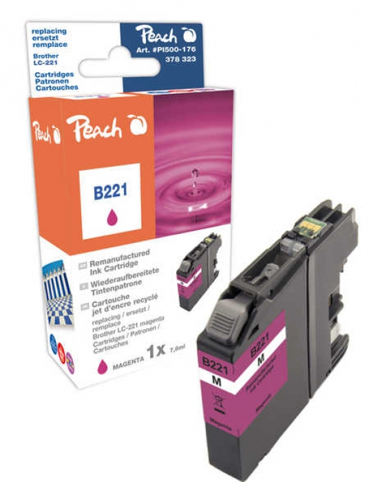 Peach 319793 ink cartridge Compatible Magenta