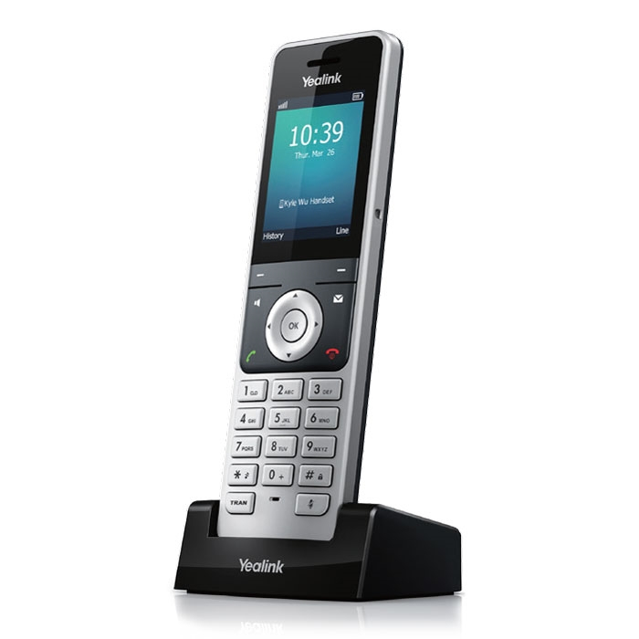 Yealink W56H DECT telephone handset Caller ID Black