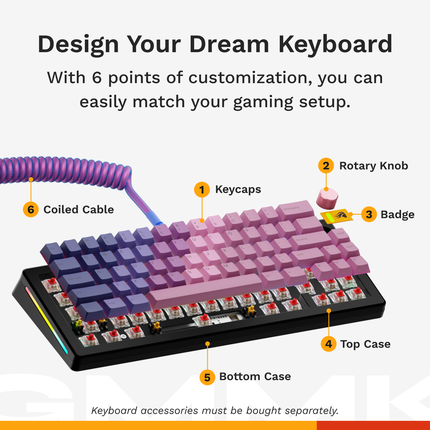Glorious Gaming GMMK 3 65% Barebones – image 7