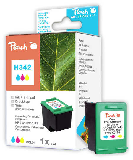 Peach 313172 ink cartridge 1 pc(s) Cyan, Magenta, Yellow