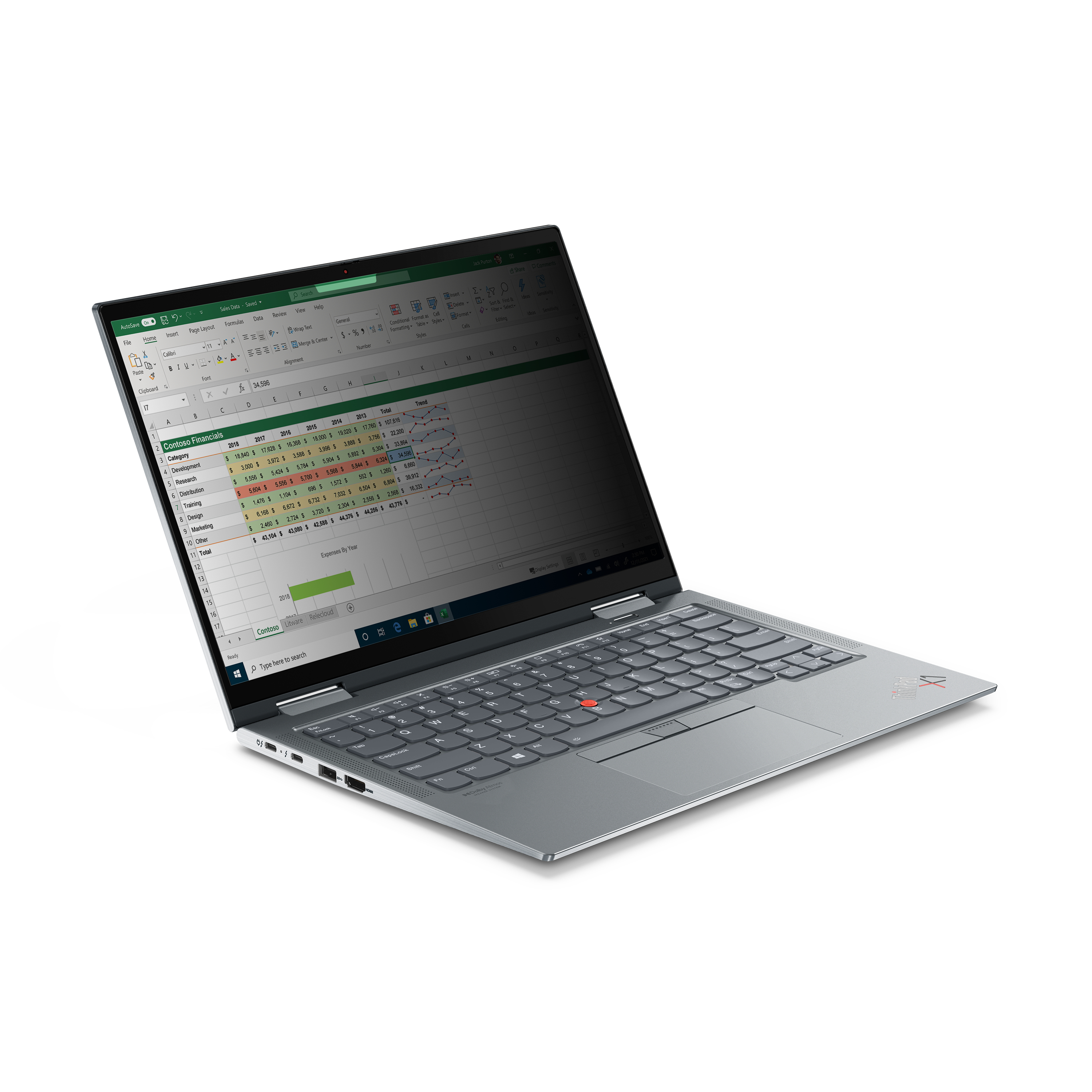 Lenovo 14   Premium Clarity Privacy Filter for X1 Yoga G6