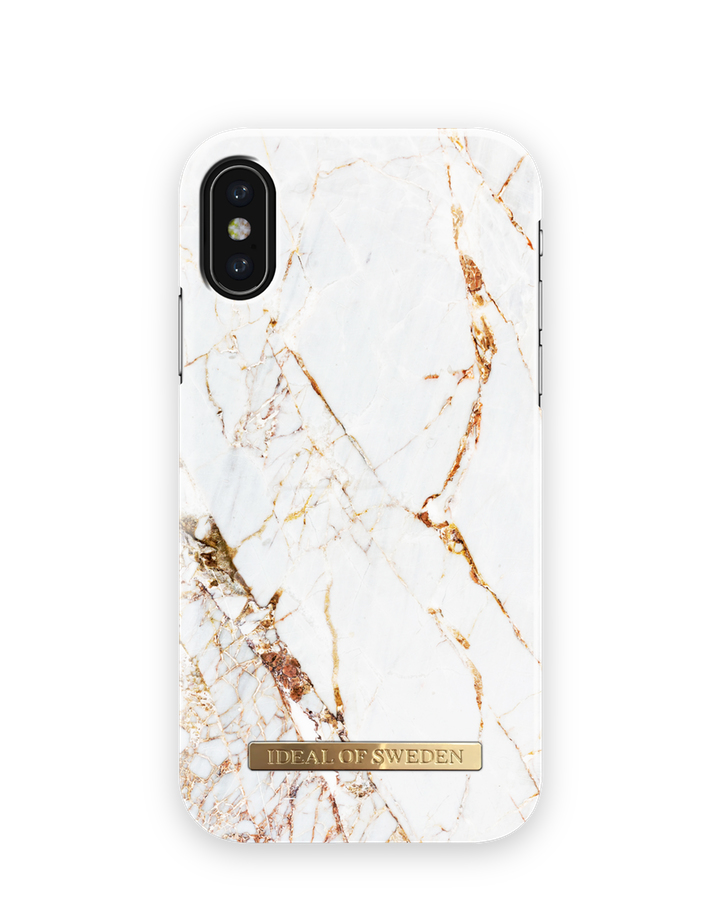 iDeal of Sweden Printed Case iPhone X/Xs Carrara Gold