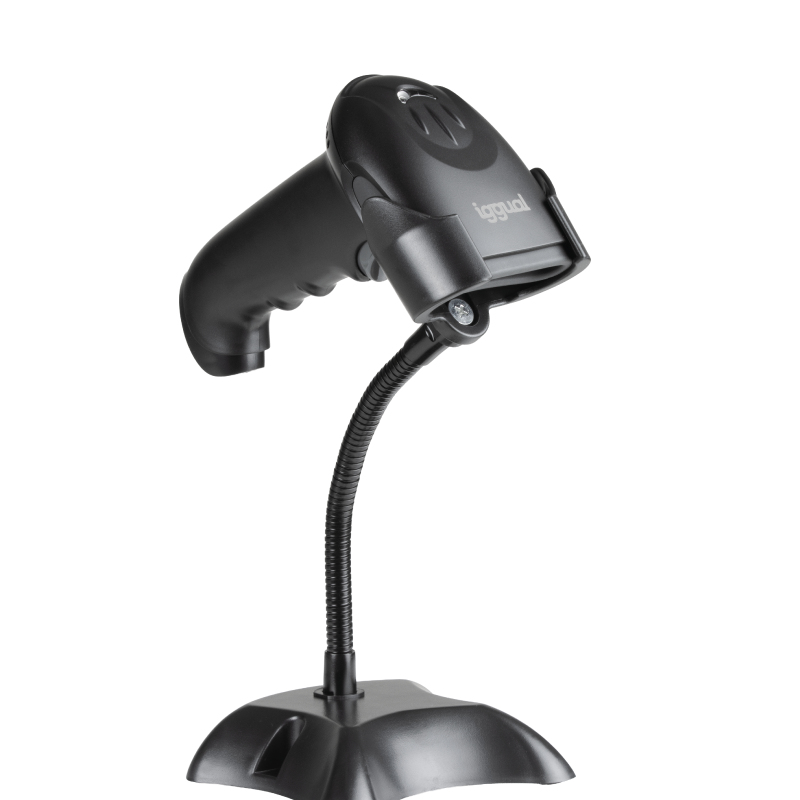 iggual L2DUSB-G-AX Handheld bar code reader 1D/2D CMOS Black – image 1