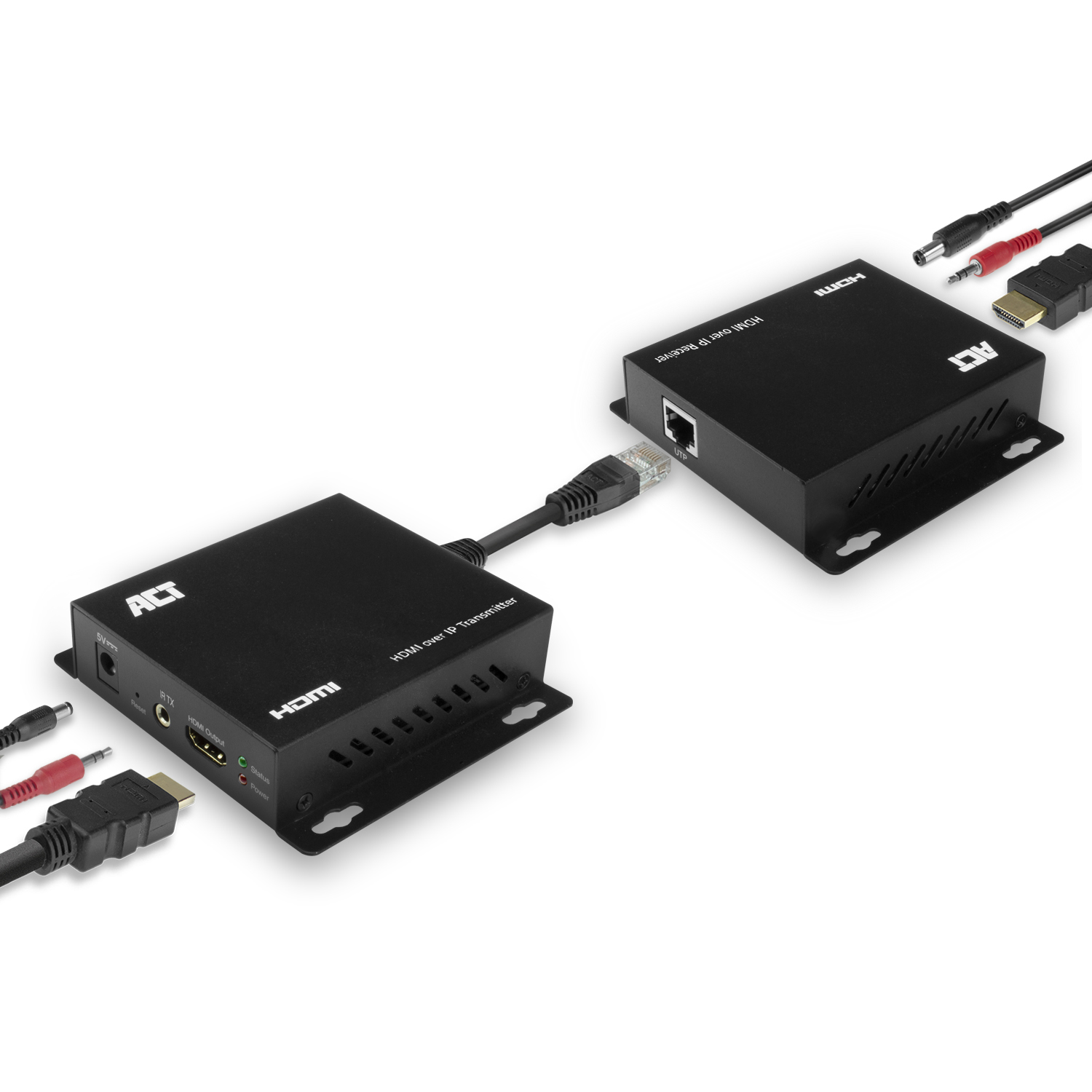 ACT HDMI over IP extender set CATx up to 100 meter – image 6