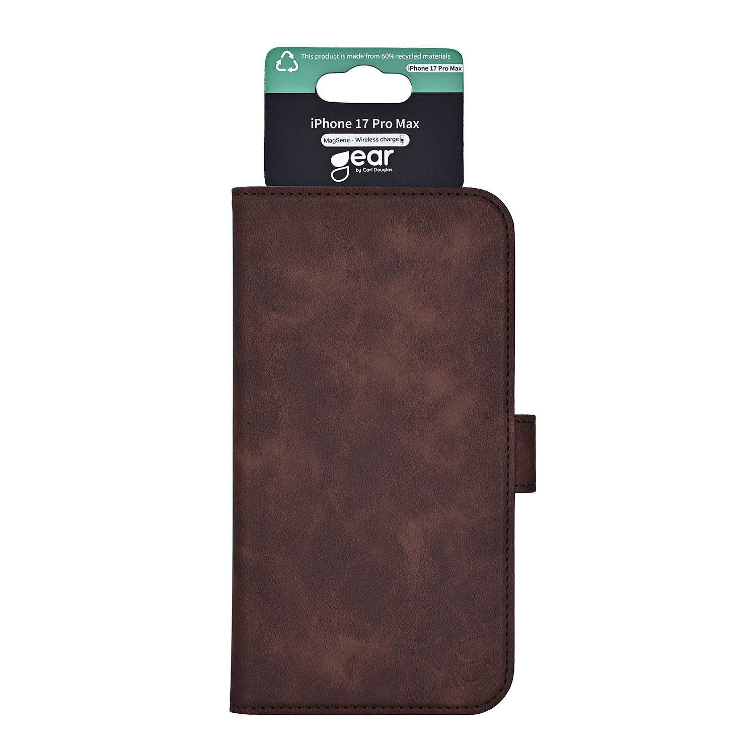 Gear Wallet Case 3 Card Slots Magseries Brown - iPhone 17 Pro Max/18 Pro Max – image 2