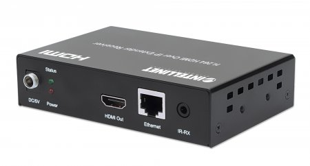 Intellinet H.264 HDMI Over IP Extender Receiver (for use with 207577), Up to 100m (Euro 2-pin plug) – image 3