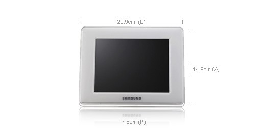Samsung SPF-83H digital photo frame – image 2