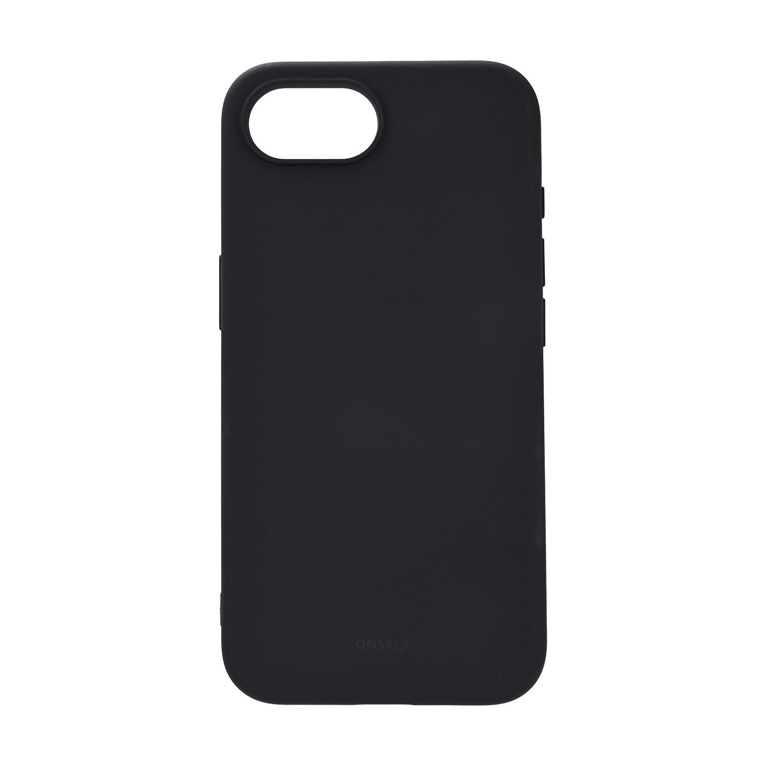 Onsala Phone Case Silicone Touch Black - iPhone 16e/17e