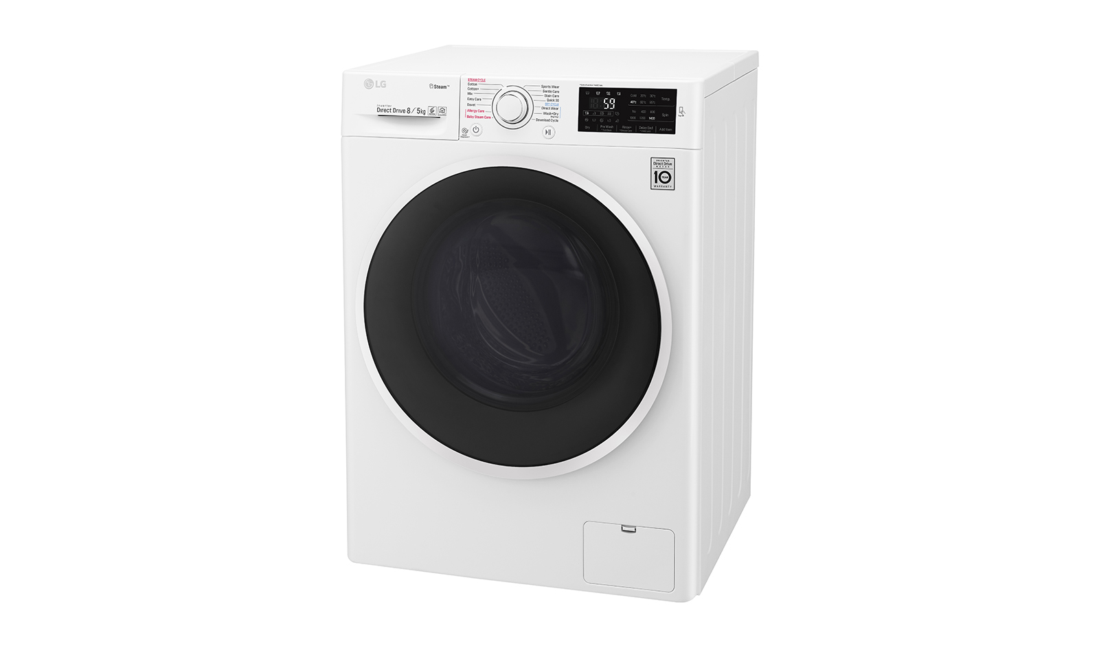 LG F4J6TG0W washer dryer Freestanding Front-load White – image 9