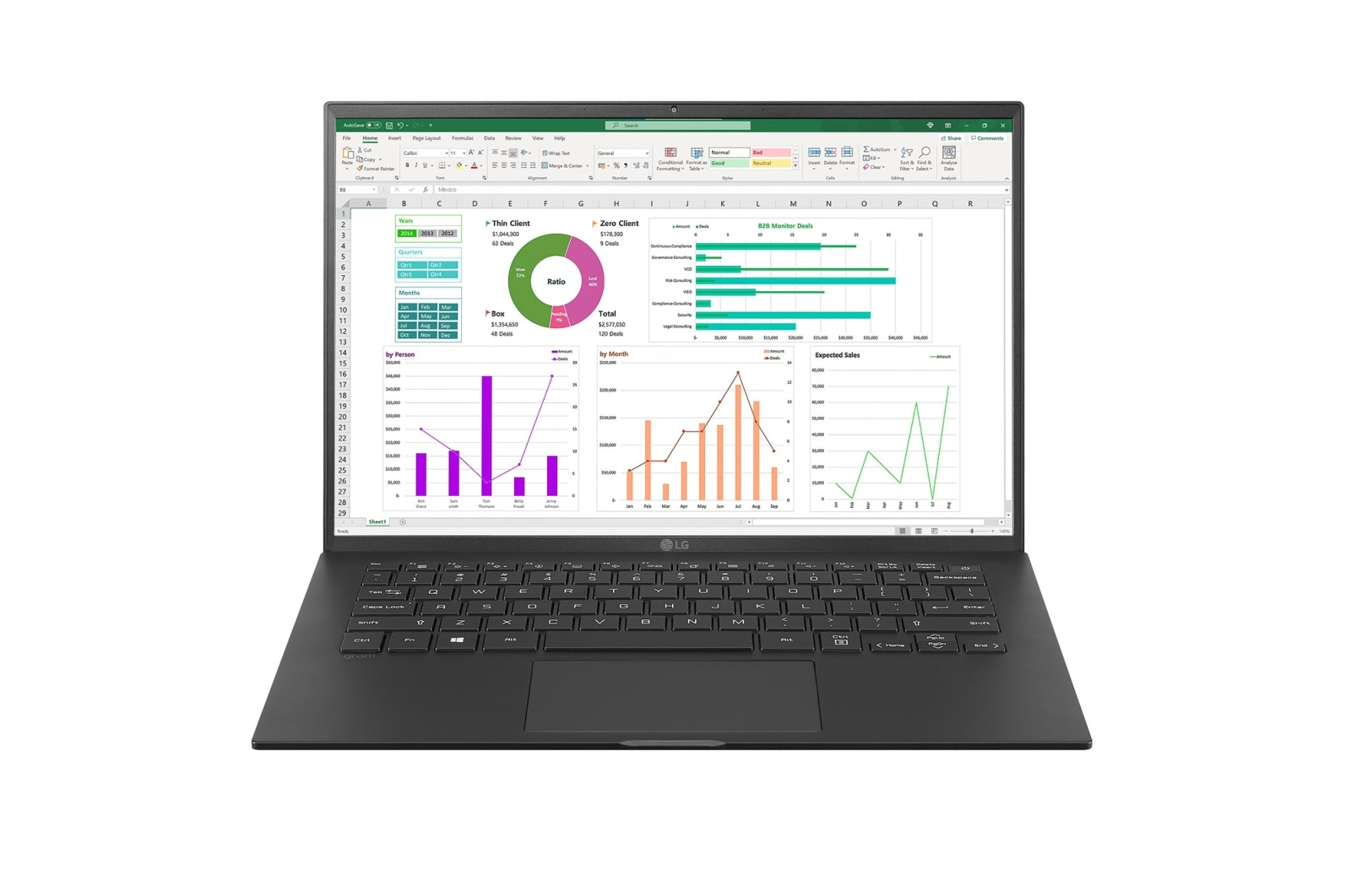 LG Gram 14ZT90P Intel® Pentium® Gold 7505 Laptop – image 1