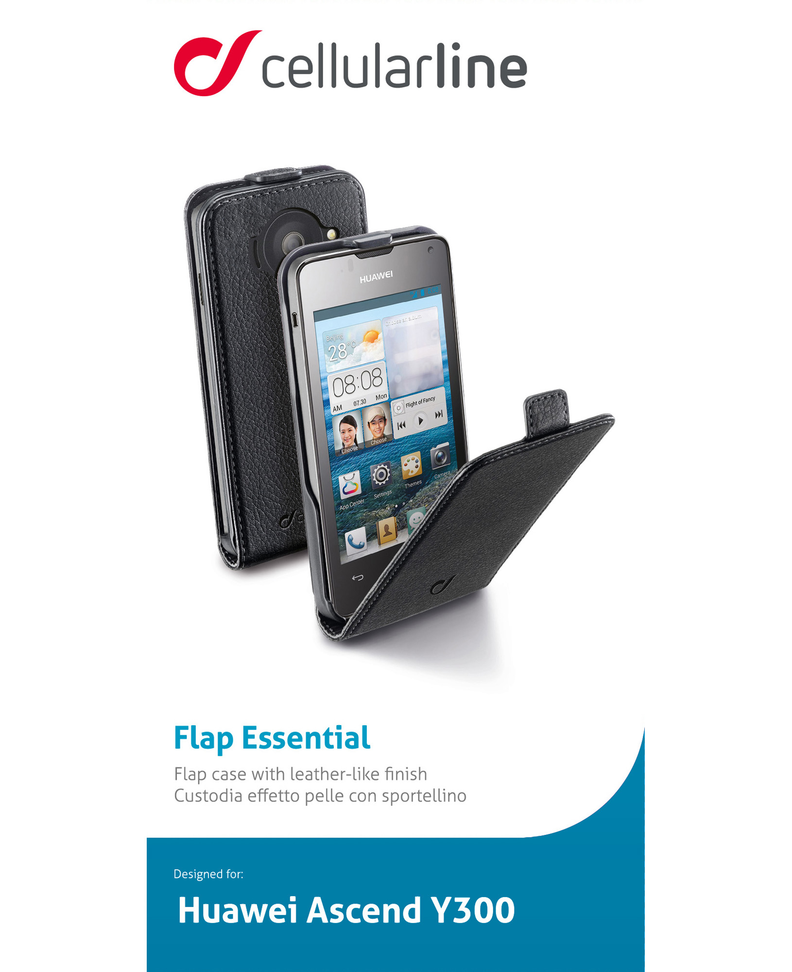 Cellularline Flap Essential - Ascend Y300 – image 2