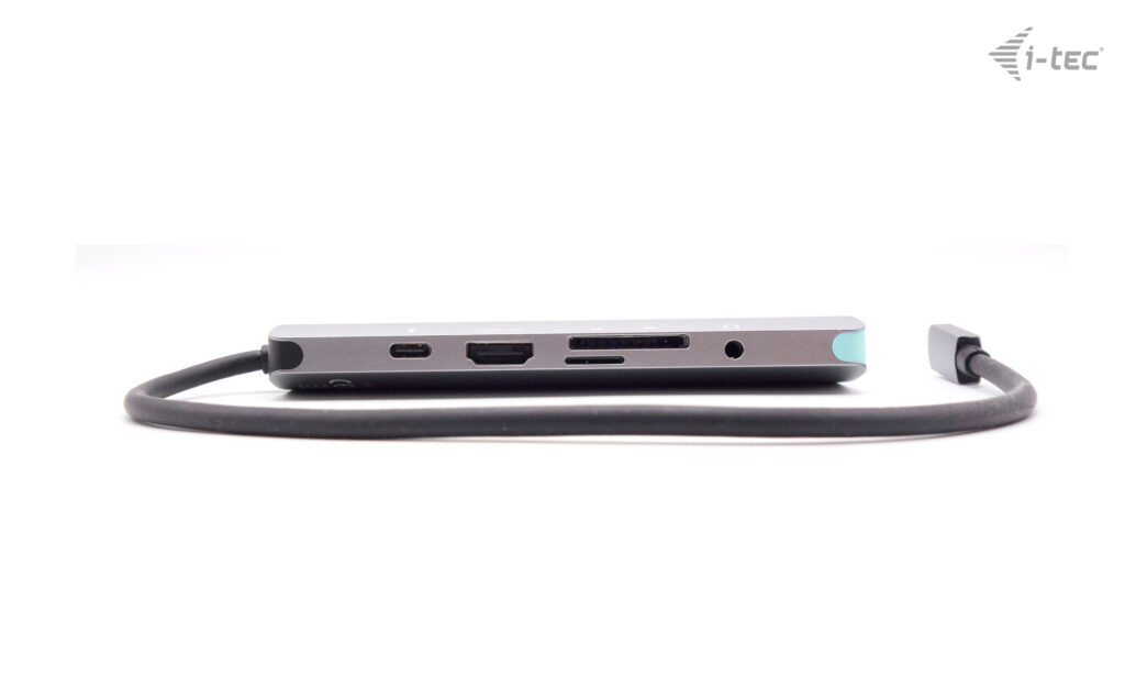 i-tec USB-C Metal Nano Docking Station 4K HDMI LAN + Power Delivery 100W - C31NANODOCKLANPD - Miniatura 7