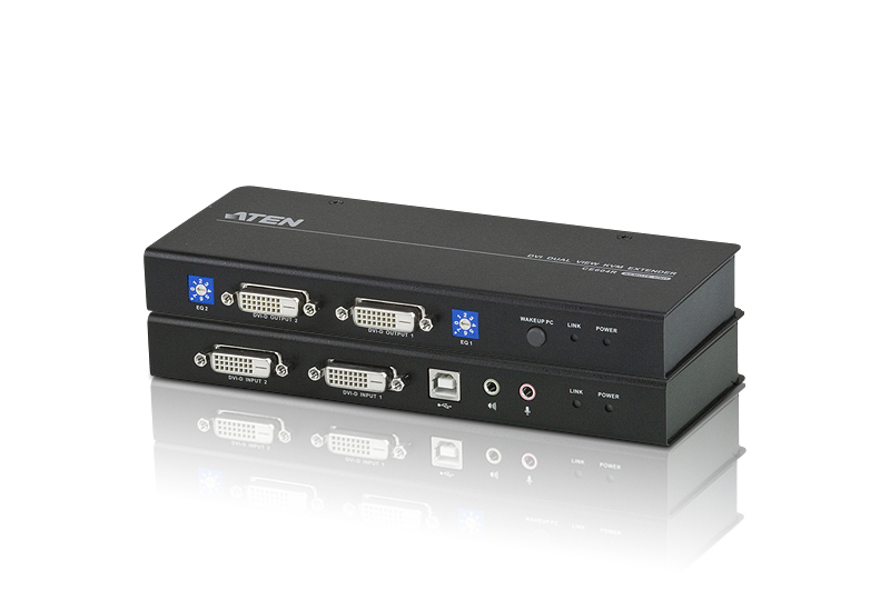 ATEN CE604-AT-E KVM extender Transmitter & receiver