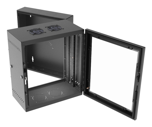 Vertiv GL2418WMP-B-AF rack cabinet 12U Wall mounted rack Black – image 3