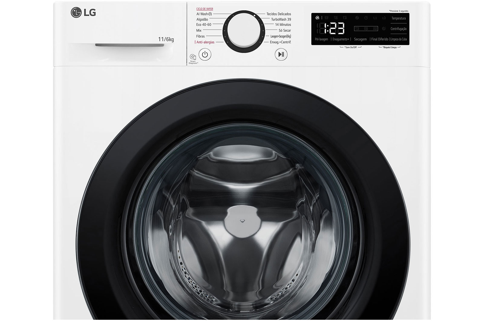 LG F4DR5011S6W washer dryer Freestanding Front-load White – image 5