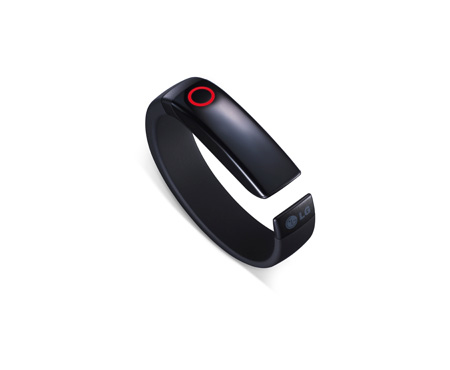 LG FB84-BM activity tracker OLED Wristband activity tracker Black