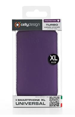 Celly TURBOXL04 mobile phone case Pouch case Violet – image 4