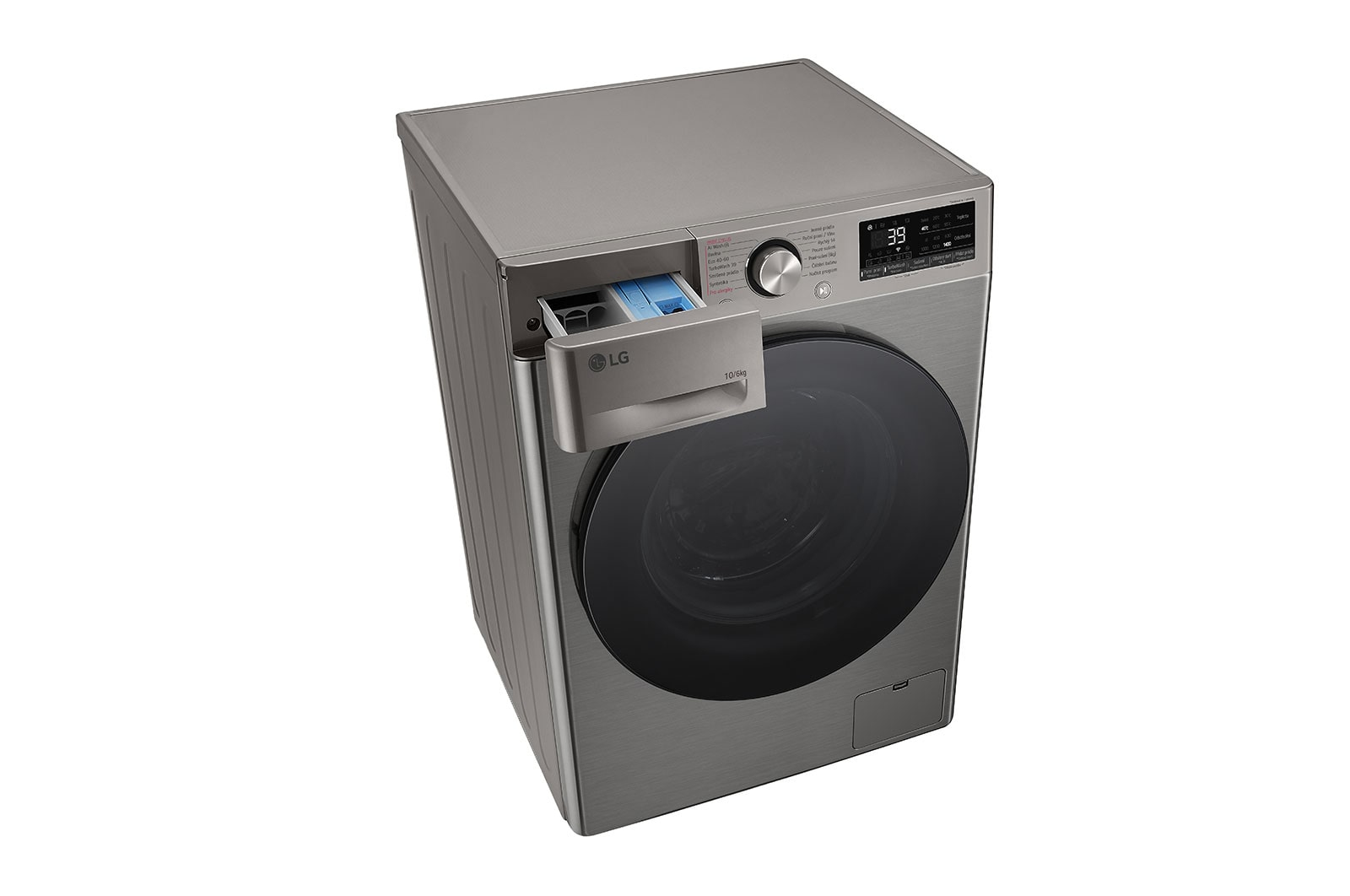 LG FCR7A06PG washer dryer Freestanding Front-load Silver – image 9