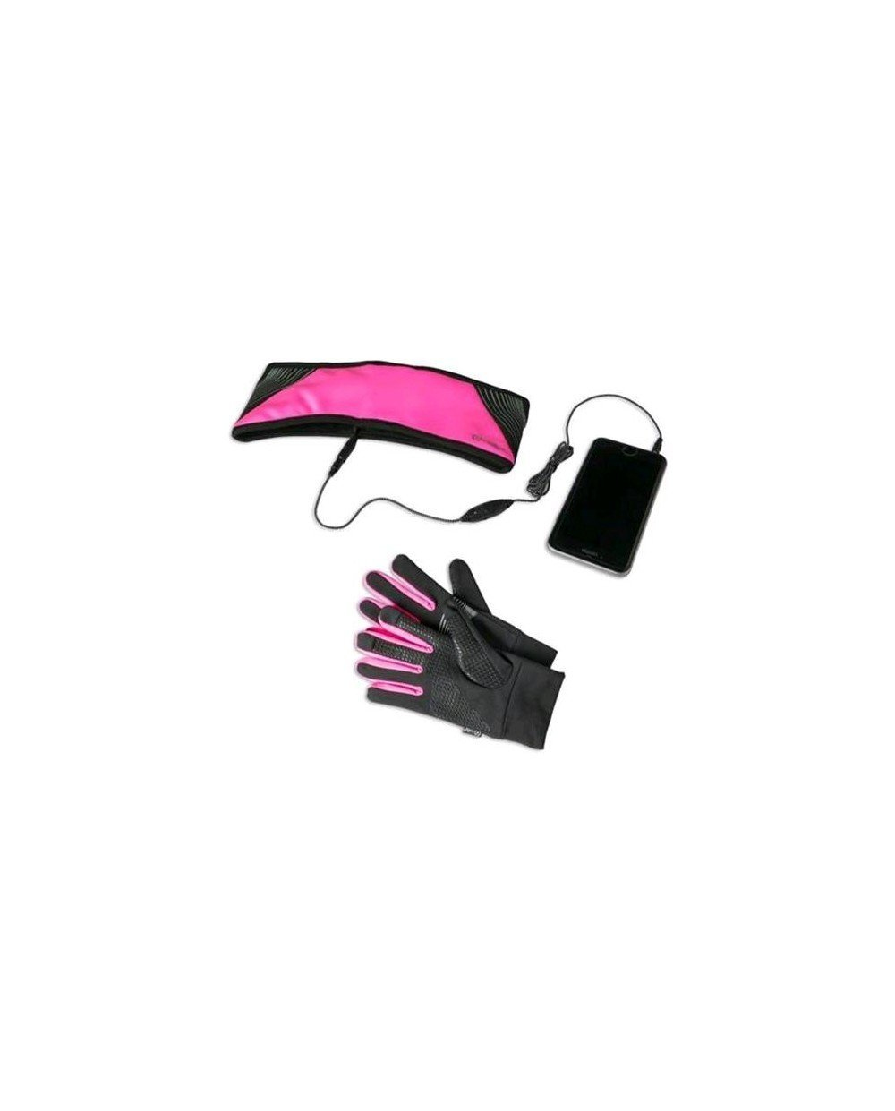 Celly SPORTKIT17PK headphones/headset Wired In-ear Sports Black, White