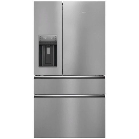 AEG RMB96716CX side-by-side холодильник Отдельно стоящий 413 L Нержавеющая сталь