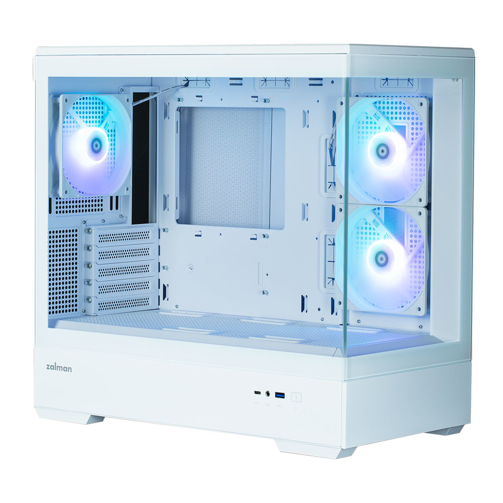 Zalman P30 WHITE computer case Mini Tower image 3