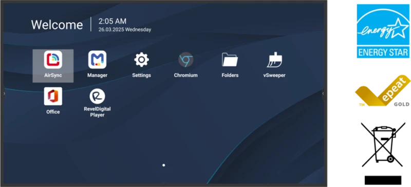 ViewSonic CDE7531-1C 75" 4K Digital Signage Display Schwarz