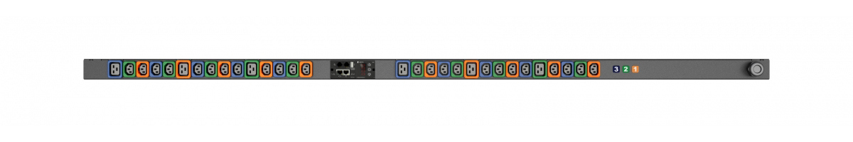 Vertiv Geist MN03E4B0-30PN63-2PS56B0A10-S-A power distribution unit (PDU) 30 AC outlet(s) 0U Black