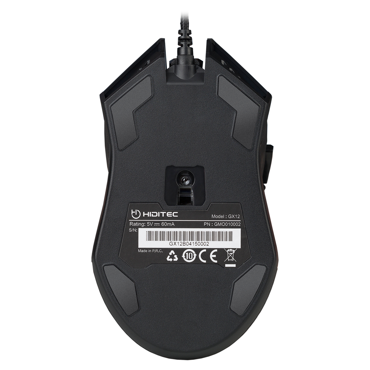 Hiditec GX12 mouse Gaming Right-hand USB Optical 2400 DPI – image 4
