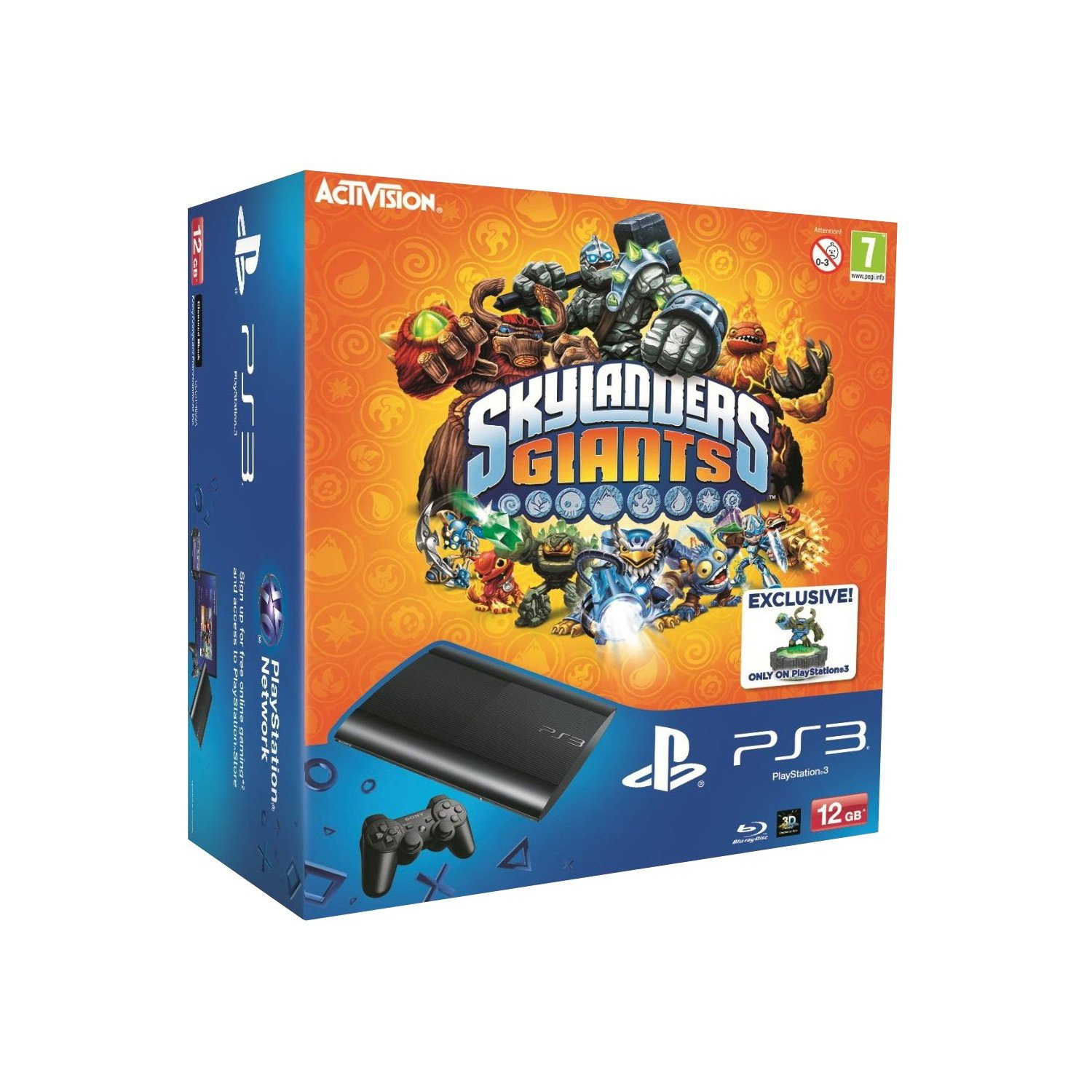 Sony Interactive Entertainment 12GB, PlayStation 3: Skylanders 2 - Giants, Starter Pack