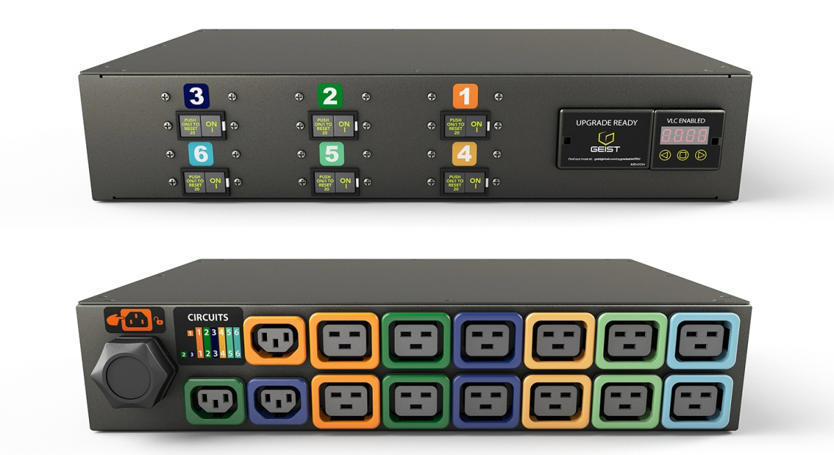 Vertiv I10071L power distribution unit (PDU) 15 AC outlet(s) 2U Black