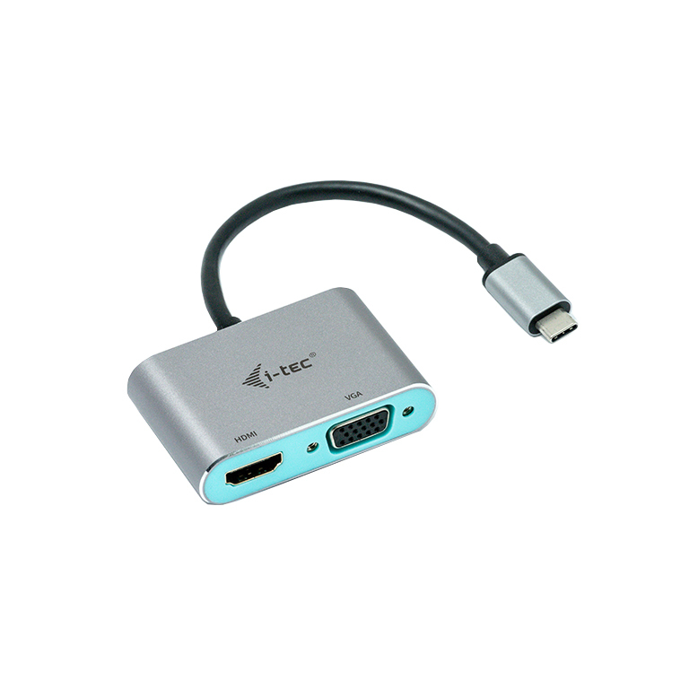 i-tec Metal USB-C HDMI and VGA Adapter – image 3