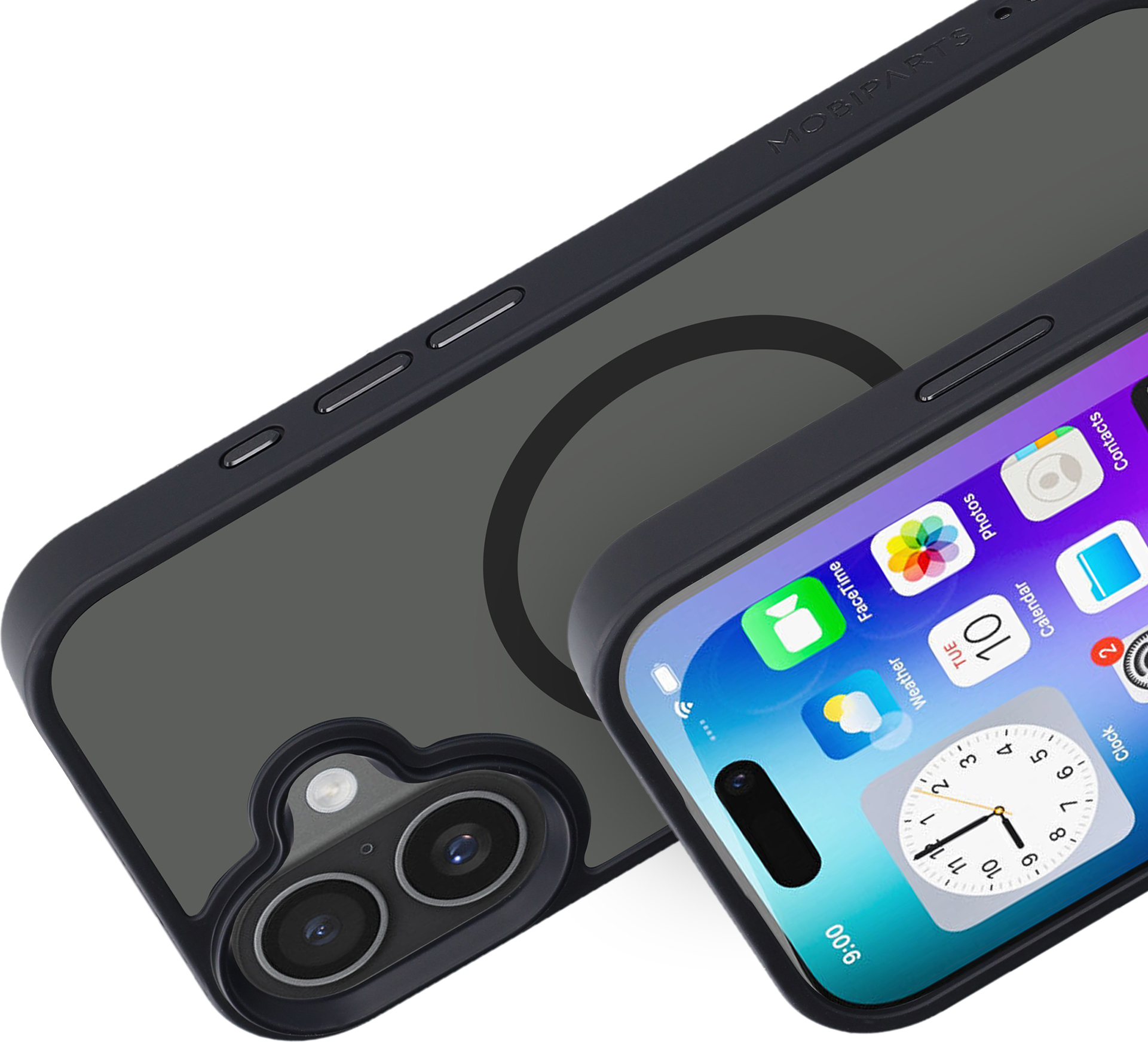 Mobiparts Hardcover Apple iPhone 17 Satin Black (Magsafe Compatible) – image 2