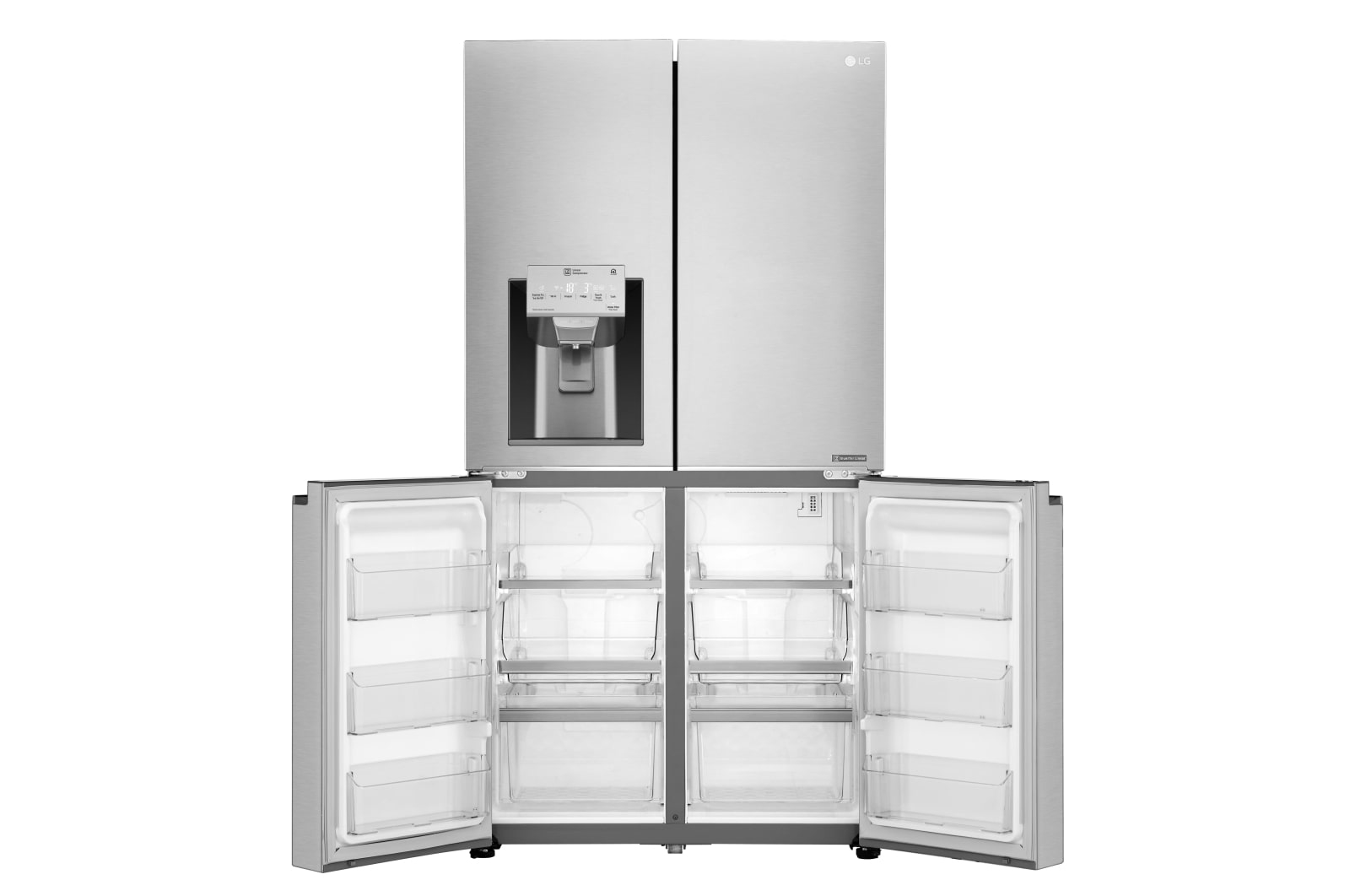 LG GML9331SC side-by-side refrigerator Freestanding – image 4