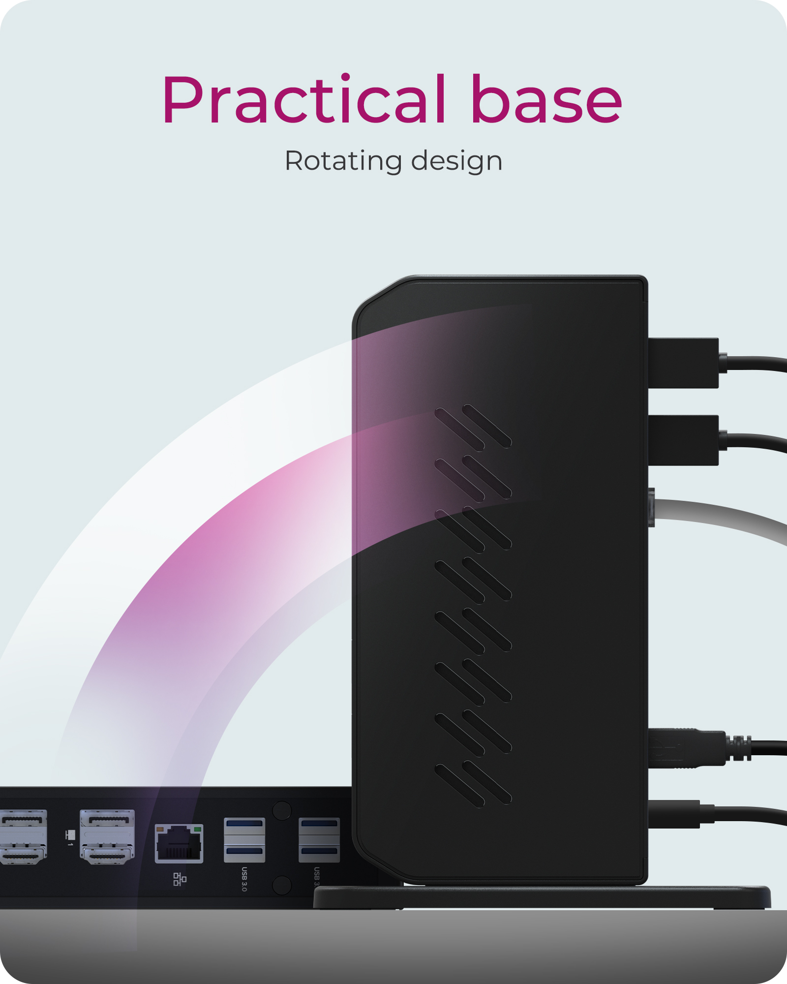 ICY BOX IB-DK2252AC Wired USB 3.2 Gen 1 (3.1 Gen 1) Type-C Black – image 6