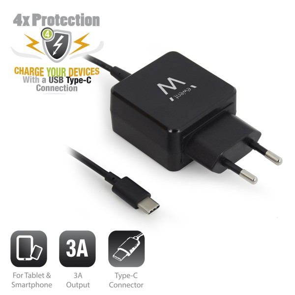 Ewent EW1305 mobile device charger Universal Black AC Indoor – image 7