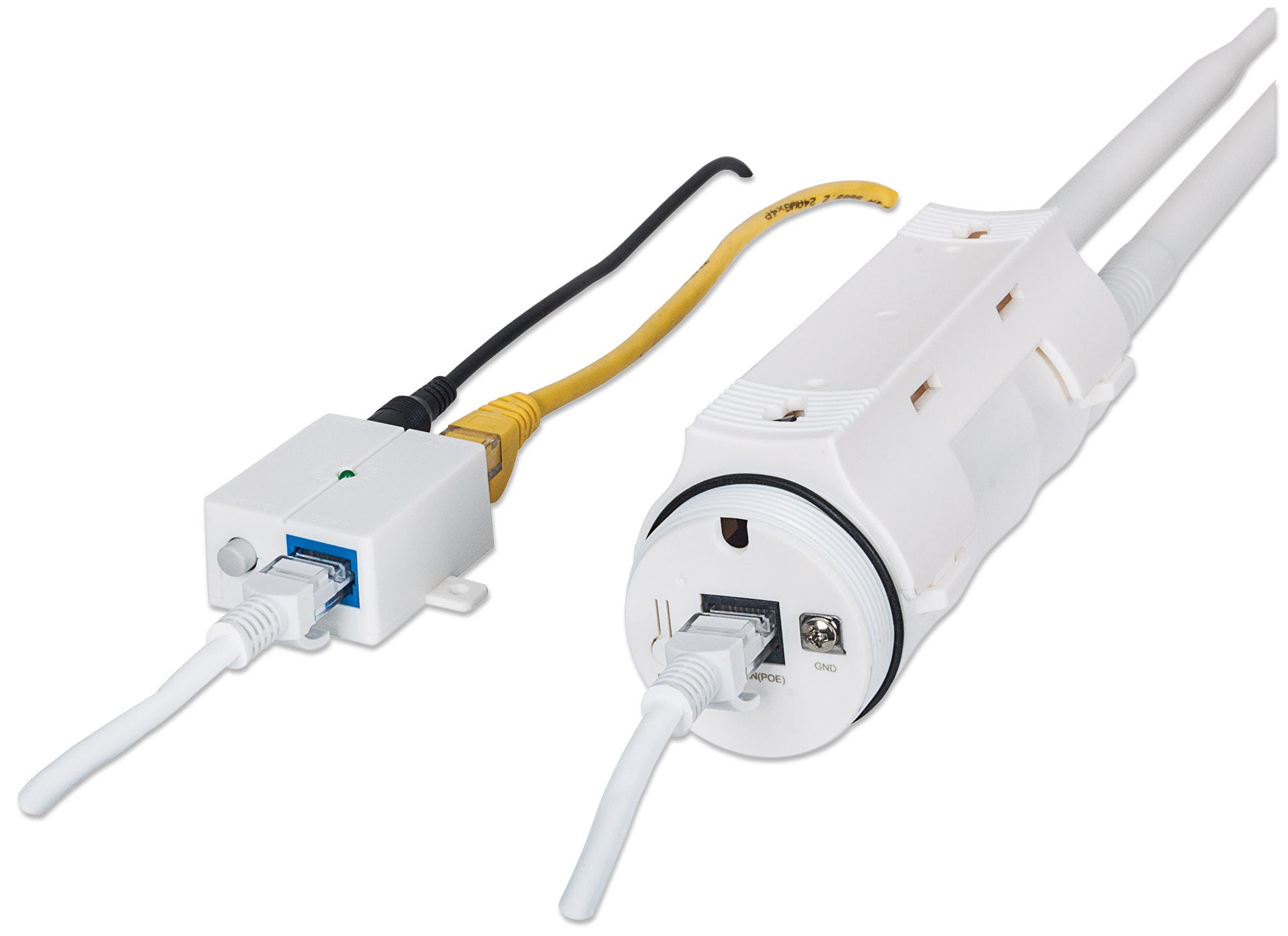 Intellinet High-Power Wireless AC600 Outdoor Access Point / Repeater, 433 Mbps Wireless AC (5 GHz) + 150 Mbps Wireless N (2.4 GHz), IP65, 28 dBm, Wireless Clien – image 9