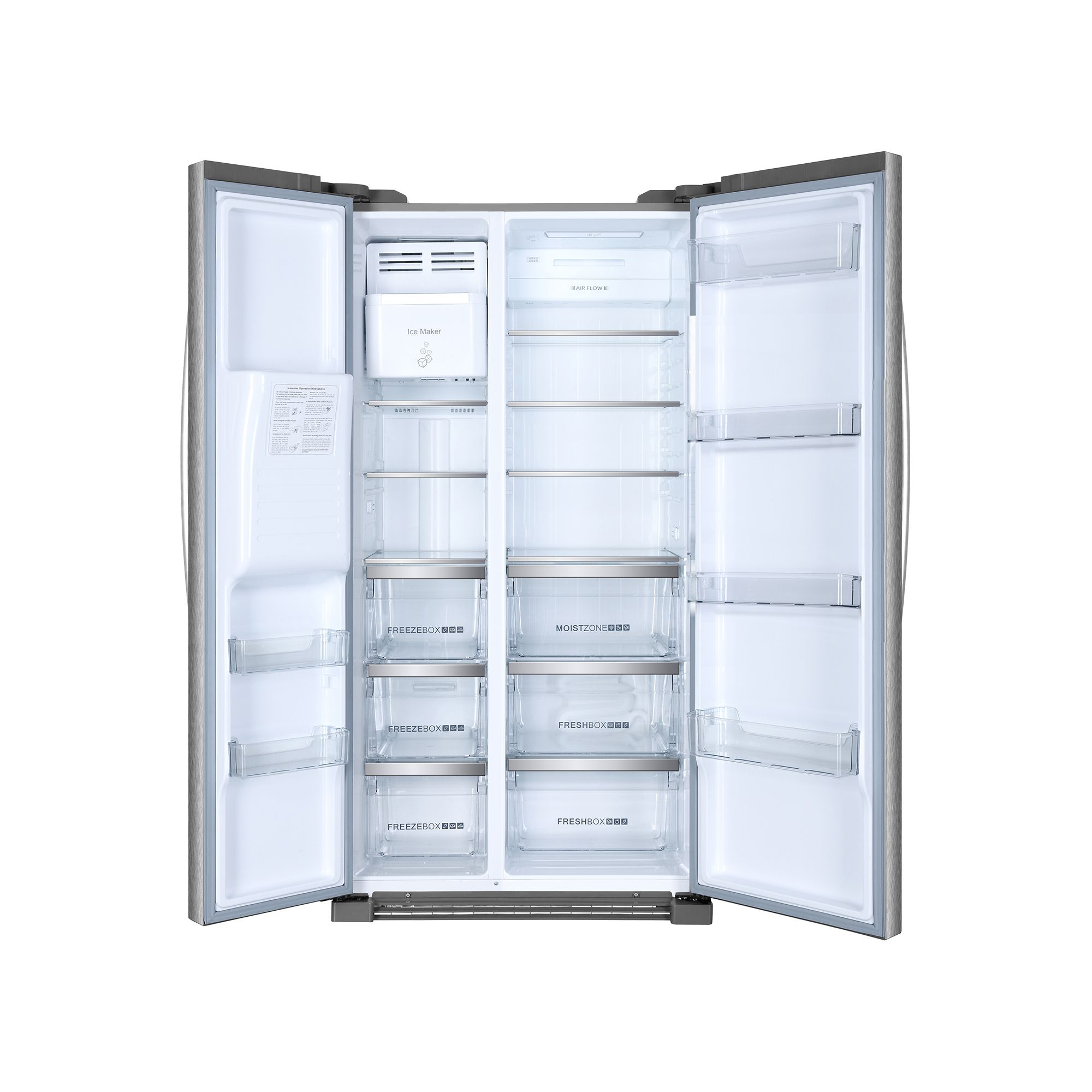 Haier HRF-630IM7 side-by-side refrigerator Freestanding – image 2