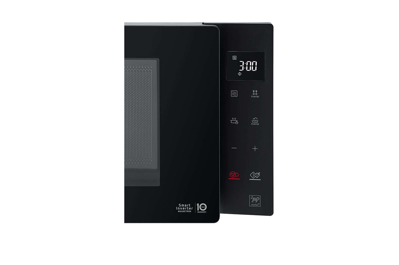 LG MS2535GIB Black Solo microwave Countertop – image 3