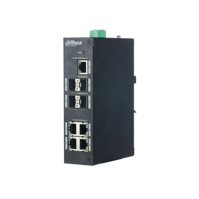Dahua Technology Access PFS3409-4GT network switch Unmanaged L2 Gigabit Ethernet (10/100/1000) Black