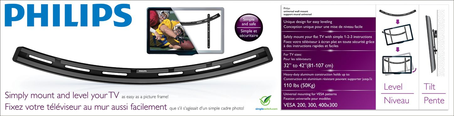 Philips SQM6435/27 TV mount/stand – image 2